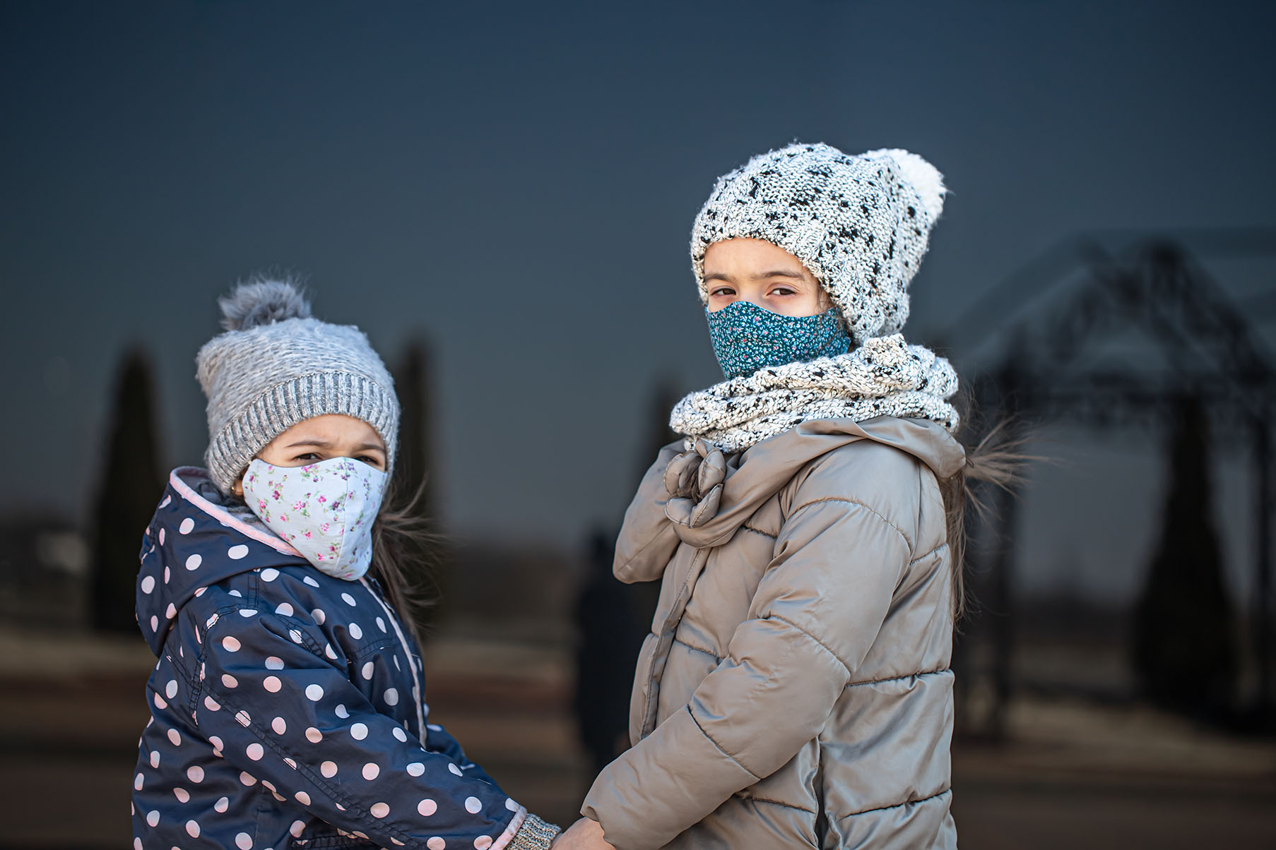 Winter clothing for families affected by the occupation